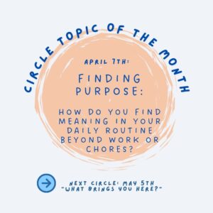 April 7 | Community Circle Dialogue, with Advoz