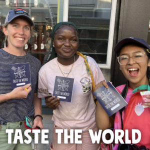 August 14 | Taste the World walking and sampling tour